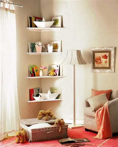 Extraordinary Corner Shelves Ideas Using 4 Commonly used Materials ...