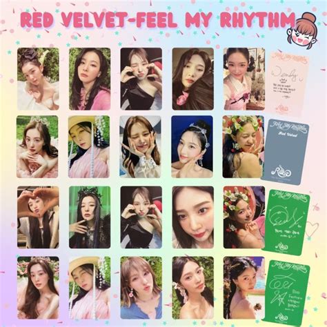 RED VELVET FEEL MY RHYTHM PHOTOCARDS | Lazada PH