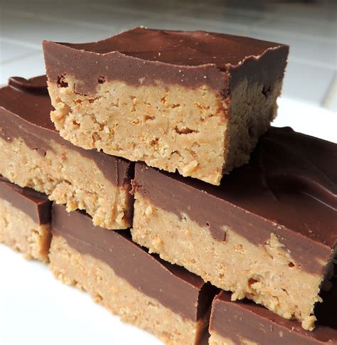 Peanut Butter Chocolate Bars - BigOven