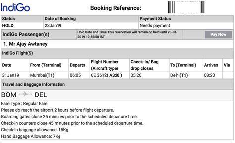 You can now put IndiGo ticket on hold for free - Live From A Lounge