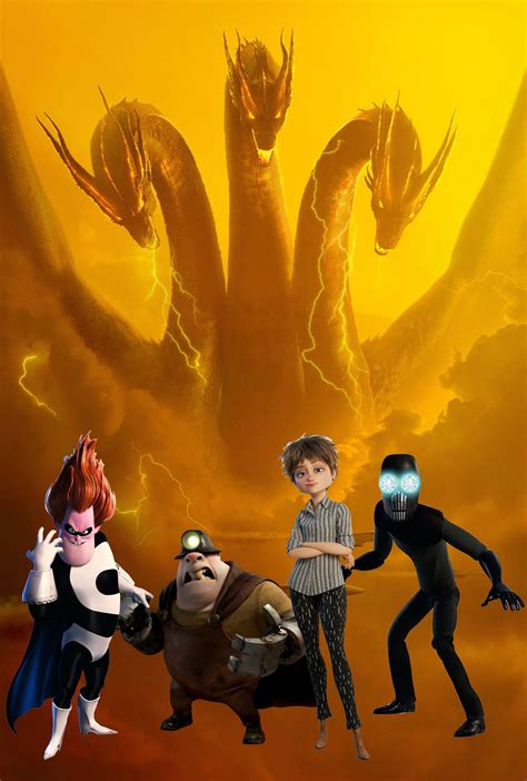 Incredibles Villains and King Ghidorah by GameUnleasher57 on DeviantArt | Incredibles villain ...