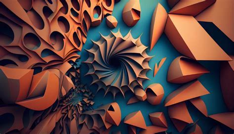 Abstract 3d surface background - Ninjaui - Digital Art & AI, Abstract ...