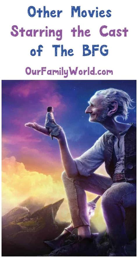 Where Else Have You Seen the Cast of The BFG? in Oct 2024 - OurFamilyWorld.com