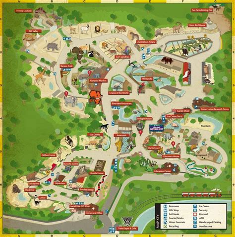 Exploring The Fort Worth Zoo Map: A Guide To The Best Animal Encounters ...