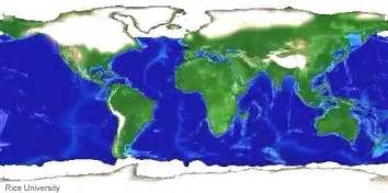 Map Of The World During The Ice Age - Direct Map