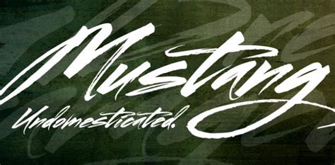 Mustang Font Free Download - Cofonts