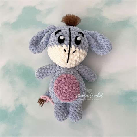 Eeyore Free Crochet Pattern - Easy Amigurumi - Wonder Crochet