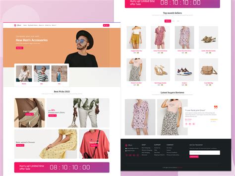 eCommerce Landing Page