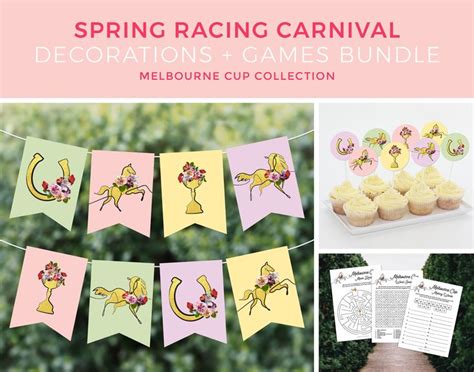 Melbourne Cup Party Decorations Melbourne Cup Games Bundle - Etsy ...