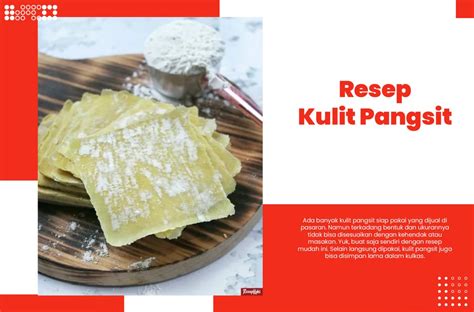 Resep Kulit Pangsit - PT. HARSINDO OETAMA PERKASA