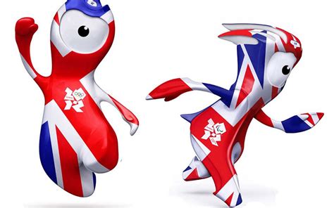 Olympic mascots Wenlock and Mandeville London UK Olympic games - The Olympics Wallpaper ...