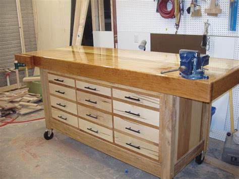 Workbench with drawers plans | Mella mah