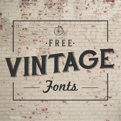 100+ Best Vintage Fonts Free Download for Designers ~ Stylish DP Girls