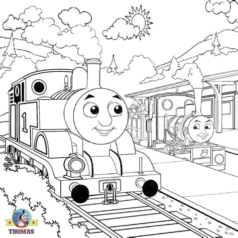 Free Coloring Pages Printable Pictures To Color Kids Drawing ideas: Thomas Tank The Train ...