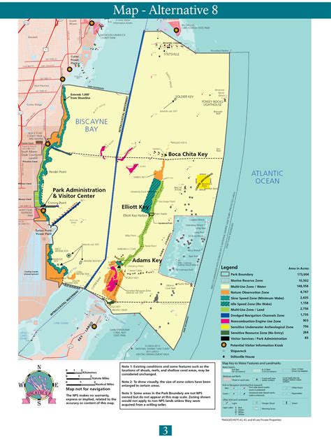 Biscayne National Park Map