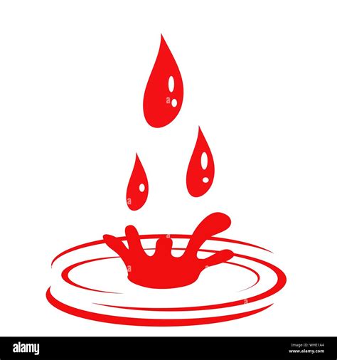 blood drops vector illustration Stock Vector Image & Art - Alamy