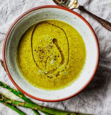 Asparagus and Swiss Chard Soup – Vegan Easy - veganeasy.org