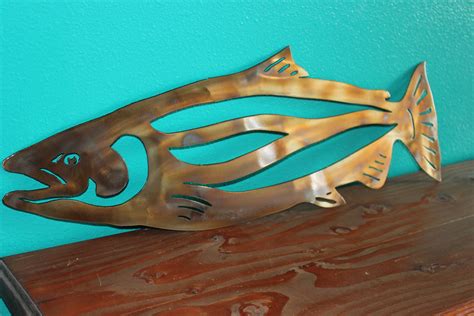 Metal Fish Wall Art - Etsy