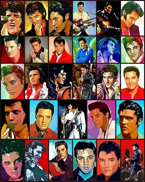 Elvis Presley collage by Juanca Ravelo | Found on: https://www.facebook ...