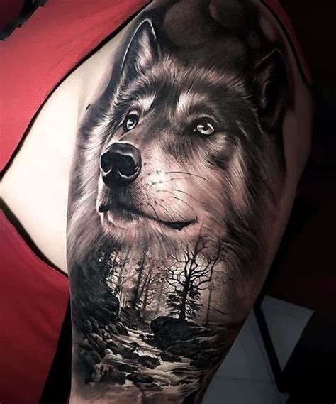 Fierce And Wild: Unique Wolf Tattoo Ideas For Men