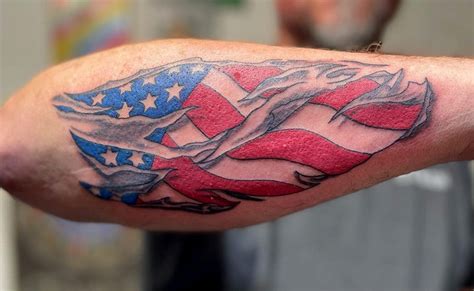 77 American Flag Tattoo Ideas To Show Your Patriotism