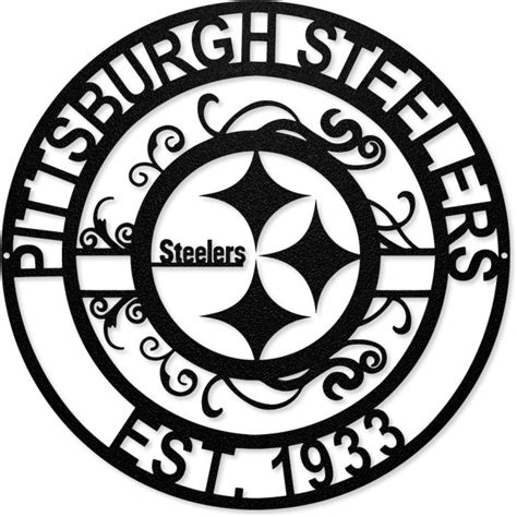 Pittsburgh Steelers Metal Sign