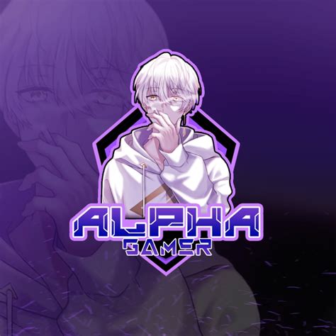 A Esport Gaming Logo For Alpha Gamer | Anime Theme by Malik Saad