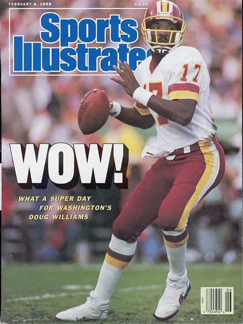 Washington Redskins Doug Williams, Super Bowl Xxii Sports Illustrated Cover by Sports Illustrated