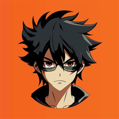 Angry Anime Character Vector Illustration 24321370 Vector Art at Vecteezy