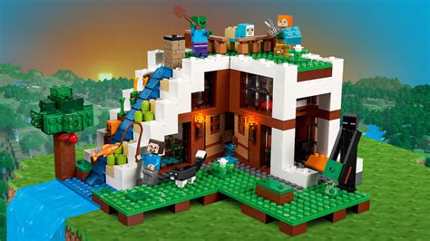 The Waterfall Base 21134 - LEGO® Minecraft™ Sets - LEGO.com for kids