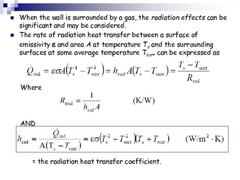 Equation For Heat Transfer By Radiation - Tessshebaylo