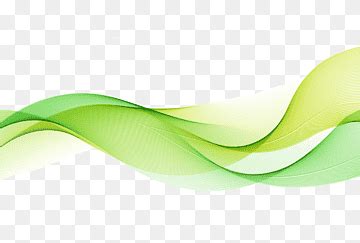 Green Wave Vector Png