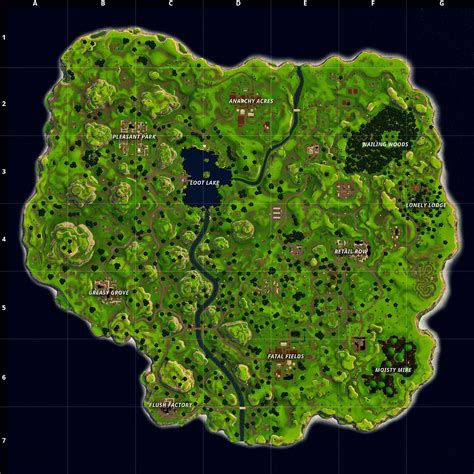 Fortnite Map Wallpapers - Top Free Fortnite Map Backgrounds - WallpaperAccess