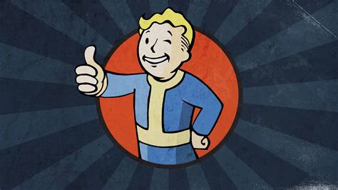 Fallout Vault Boy - Blue UHD 4K Wallpaper | Pixelz