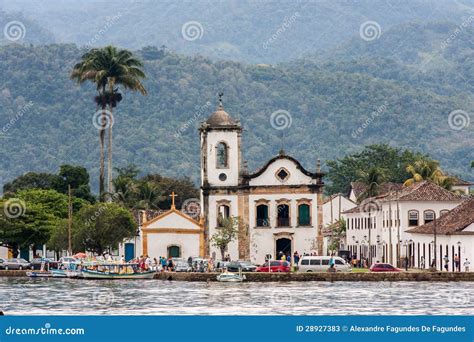 Santa Rita Church Paraty Rio De Janeiro Editorial Stock Photo - Image of facade, historical ...