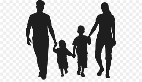 Family Silhouette Scalable Vector Graphics - family,Sketch png download ...