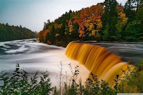 Tahquamenon Falls Michigan Wallpapers - Wallpaper Cave