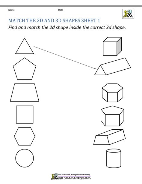 sorting polygons worksheet