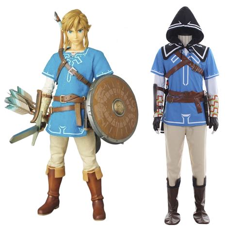 The Legend of Zelda: Breath of the Wild Link Cosplay Costume – Gcosplay