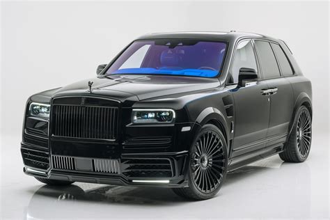 Mansory's New Rolls-Royce Cullinan Gets Stealthy, Yet Ultra Luxurious ...