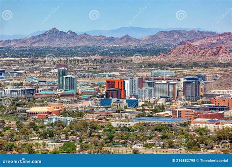 Tempe, Arizona Skyline Growing Up Stock Photo - Image of freeway, tempe ...