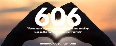 The Meaning and Significance Of Angel Number 606