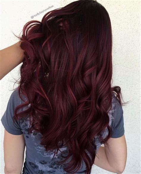 burgundy red hair dye for dark hair - chrestman-mezquita