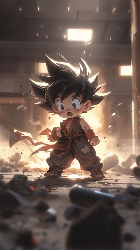 Son Goku Wallpaper with Psd + AI :: Behance