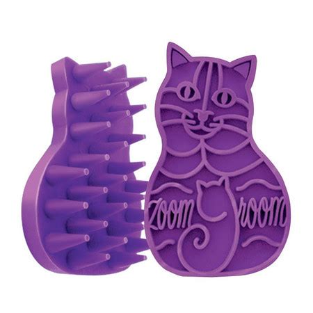 Zoom Groom Rubber Cat Brush