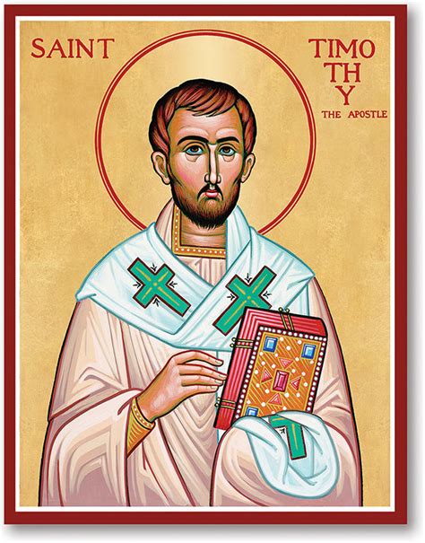 Saint Timothy Patron Saint Of