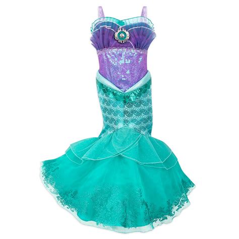 Ariel Costume Disney Princess Costume The Little Mermaid Costume Ariel Dress ...