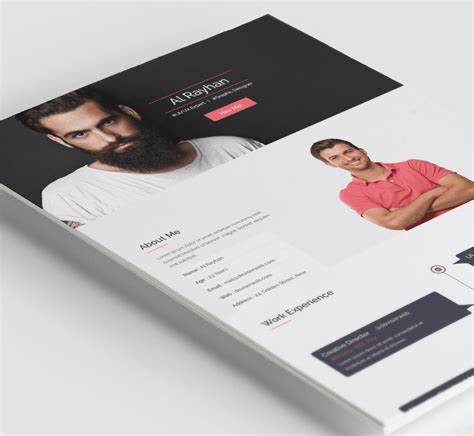 Simple Portfolio Website Template Free