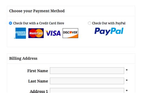 Add the Credit Card and PayPal Logos on PMPro Checkout Page