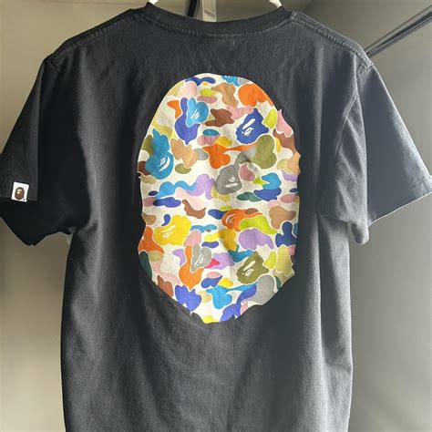 BAPE Men's multi T-shirt | Depop